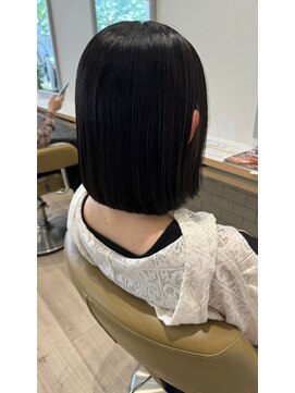 ルクール 上越店 切りっぱなしボブ/20代30代40代50代