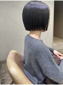 ぱつっとボブ
