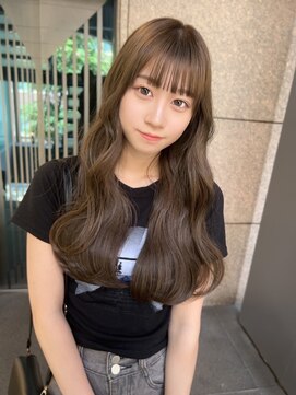 ジーナ 札幌大通(Zina) 美髪*エアリーロング*モカブラウン*髪質改善*Zina札幌大通