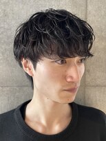 ブルニール 心斎橋(BLEUNIR)&nbsp;シャドウパーマ　韓国ヘア　ダウンパーマ　ニュアンスパーマ