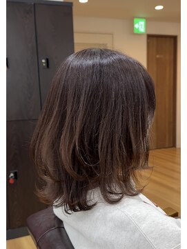 シエル エマージュ 松戸(CIEL Emerge) 【くびれヘア×オーガニックブラウンカラー】