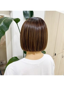 アオ 岡野 横浜(a-o) 【安藤貴志】アッシュベージュxナチュラルハイライト＊