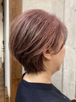 シルフィ(sylph) ストレートパーマでおさまり◎なショートスタイル