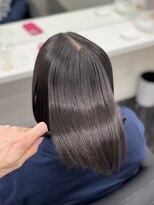 ルナス 福岡天神(LUNAS) ミディアムの方必見!梅雨でもうねらないボブスタイル