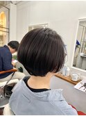 スッキリショートボブ