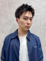 アイヴィー 池袋(IVY)&nbsp;池袋アップバングスパイキーショート◎[池袋メンズ美容室］