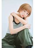顔まわりレイヤー×ぷつっとボブ