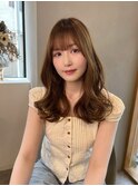 韓国風/小顔/前髪/顔まわり/2wayバング/オルチャン/レイヤー