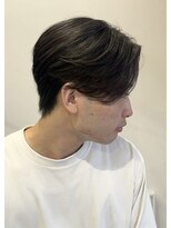 ネクストフォーヘアー(NEXT for hair)&nbsp;メンズ　センターパート　毛流れ　ニュアンス