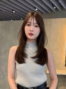 ロアンザトウキョウ(L'EANE THE TOKYO) レイヤーカット×ブラウンベージュ【荒谷進介】