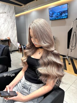 ラピス 大阪アメ村店(Lapis) ギャルになりすぎないグレージュ！！