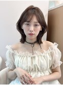 ◯ オリーブグレー/韓国/レイヤーカット/髪質改善/縮毛矯正/札幌