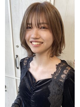 ルプラ チッタ(le-pla Citta) レイヤーボブ　×  マロンベージュ