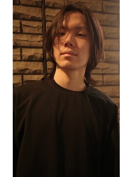 ブルートマト(BLUE TOMATO) メンズボブメンズミディアムマッシュセンターパートウルフ学割