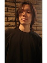 ブルートマト(BLUE TOMATO) メンズボブメンズミディアムマッシュセンターパートウルフ学割