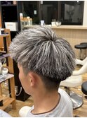 ホワイトメッシュジェットツイスト