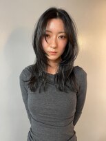 コードプラスリム(CODE+LIM)&nbsp;レイヤーカット/ナチュラルブラック/艶カラー