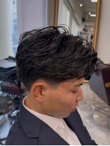 メゾンフォーメン 心斎橋店(Maison for men)&nbsp;ラルフカール/フェザーパーマ/ニュアンスパーマ／毛流れパーマ