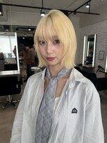 シェノン 表参道(CHAINON)&nbsp;ブロンドボブレイヤー！