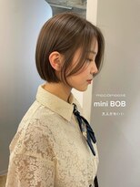カノエ(canoe)&nbsp;ミニボブ　ショートヘア　レイヤー　ボブ ３0代【西新大濠】