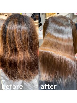 ブルーム(BLOOM) ダメージ毛を艶ストレートに