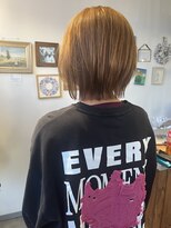 トリスター(TREASTAR)&nbsp;縮毛矯正×レイヤーボブ