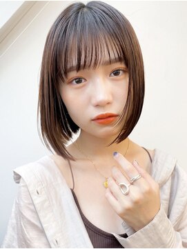 リタ 枚方(Rita) イメチェン◎春の暗めナチュラルショート×骨格補正カット
