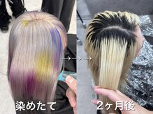 いろあそび 八王子の雰囲気（ずっと綺麗【色落ちまで褒められる髪に】八王子/ダブルカラー）