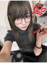シックス バイ インク 渋谷(SIX by INK.)&nbsp;ダークブルー/デジタルパーマ/ワンホンレイヤー[渋谷]