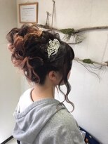 卒業式モコモコアップスタイル