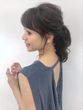 ティエラ 原宿 表参道(Tierra) 【原宿.表参道】【Tierra毛利仁美】美髮 ポニーテールヘアセット