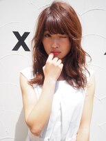 アンク クロス 池袋北口店(ANKHCROSS)&nbsp;《アンククロス 柴田》ライトブラウン、レイヤースタイル