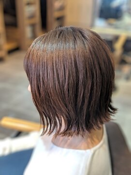 ナンバー イル デュッカ 札幌(N° il duca) 外はねボブ