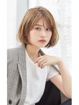 ミチオ ノザワ ヘアサロン ギンザ(Michio Nozawa HAIR SALON Ginza) 大人かわいい小顔ナチュラルウェットボブ【瀧上丈司】