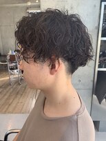 フィフス(fifth) センターパート×スパイラルパーマ