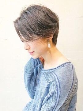 ガーデン ムサシコスギ(GARDEN MUSASHIKOSUGI) カジュアルハンサムショート/簡単スタイリング/アッシュカラー