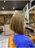前下がりグラデーションボブ