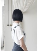 黒髮モードボブ♪
