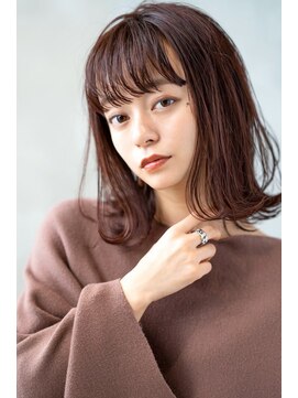 オースティン 錦糸町(AUSTIN) AUSTIN☆大人かわいい前髪セシルカットココアブラウンネオウルフ