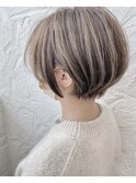 [CAMON.]#メルティカラー#フェザーバング#丸みショート