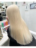 ホワイトブロンド☆