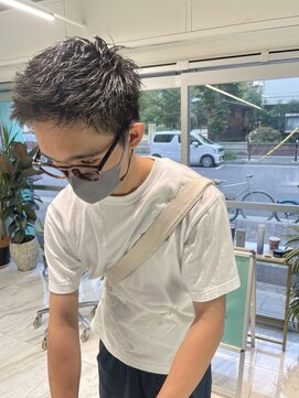 リーホリエ(Lee Horie) 刈り上げないショートスタイル