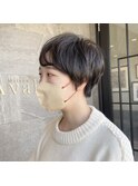 お客様スナップ 黒髪ベリーショート/ショートマッシュ