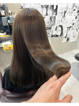 ヲタクに美容室は難しい。 ベージュカラー×ベホマトリートメント