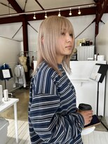ブリックマウントヘアメイク(Blic mt hair make)&nbsp;顔まわりレイヤー