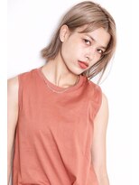 メリケンビューティーパーラー コウベ(MERICAN BEAUTY PARLOR KOBE)&nbsp;大人ガーリーチョコレートボブ１