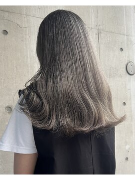 ニコフクオカヘアーメイク(NIKO Fukuoka Hair Make) グレージュ/シルバーグレージュ