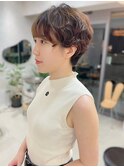 ショートカット×コスメパーマ