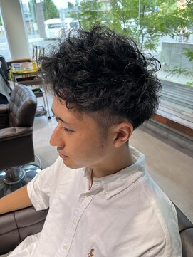 アンプヘアー 桂店(unpeu hair) メンズスペインカール