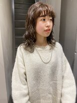 フェンヘアーアイス 中目黒(Fen.hair ici)&nbsp;くせ毛風カールナチュラルブラウンヘルシースタイル大人美人
